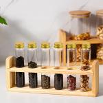 Clear Plastic Test Tubes with Caps - 36 Pack