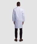 Snap Closure White Lab Coat for Men & Women