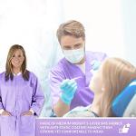 10 Pack Durable Disposable Lab Coats - Purple