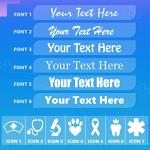 Custom Embroidered Women's Lab Coat with Pockets