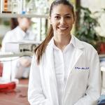 Custom Embroidered Women's Lab Coat with Pockets