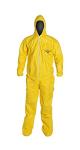 DuPont Tychem 2000 Disposable Chemical Coveralls, Yellow