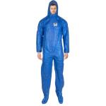 Blue Disposable Coveralls 5 Pack - Fire Retardant