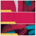 RAYGARD 30303 SMS Dust Protective Coveralls - Large