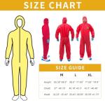 RAYGARD 30303 SMS Dust Protective Coveralls - Large