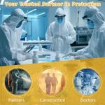 RAYGARD 30303 SMS Dust Protective Coveralls - Large