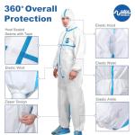 Nuline Medical Disposable Hazmat Coveralls for Labs