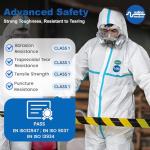 Nuline Medical Disposable Hazmat Coveralls for Labs