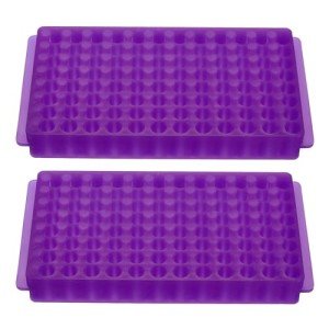 PATIKIL Double Panel Tube Rack for Centrifuge Tubes