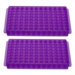 PATIKIL Double Panel Tube Rack for Centrifuge Tubes