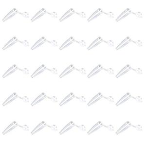 100 Pack 0.2ml Microcentrifuge Tubes with Lids