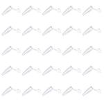 100 Pack 0.2ml Microcentrifuge Tubes with Lids