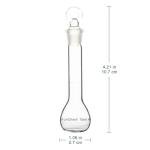 FunChem 10 ml Glass Volumetric Flask, Borosilicate