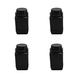 5-Pack 500ml Plastic Lab Reagent Bottles