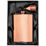 Rose Gold Flask Gift Set for Women