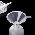 200 Mini Plastic Funnels for Small Bottles