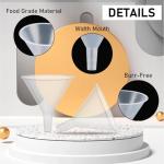 20 Pack Plastic Funnels for Bottles and More