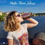 Rose Gold Flask Gift Set for Women