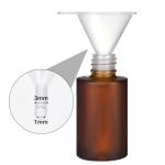 12Pcs Mini Plastic Funnels for Lab and Bottles