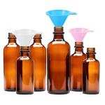 12Pcs Mini Plastic Funnels for Lab and Bottles