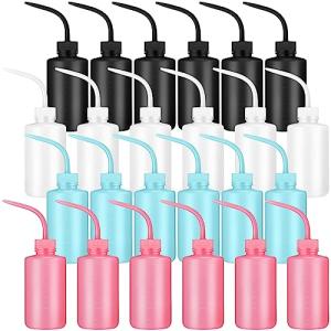 24 Pcs Colorful 250 ml Lab Wash Bottles