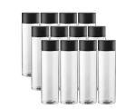 12-Pack Reusable Plastic Juice/Water Bottles 400ml