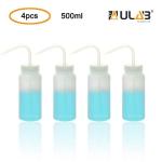ULAB Wide-Mouth Safety Wash Bottles, 500ml Pack