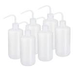 PATIKIL 500ml Plastic Squeeze Wash Bottles - 6 Pack