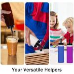 Deesoo 300ml Squeeze Bottles for Sauces, 2 Pack