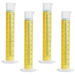 500ml Plastic Graduated Cylinder Set - 4 Pack