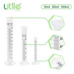 Plastic Graduated Measuring Cylinder Set - 3 Sizes