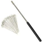 Reusable Inoculating Loop with Nichrome Needle Tips