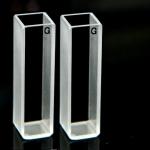 2-Pack Optical Glass Cuvettes for Spectrometers