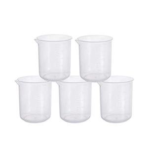 500ml Plastic Beaker Set, Graduated Measuring Cups