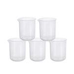 500ml Plastic Beaker Set, Graduated Measuring Cups