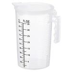 PATIKIL 1000ml Plastic Graduated Beaker with Lid
