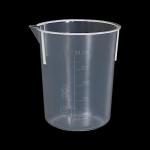 6-Pack Stackable Plastic Beakers, 250ml Volume