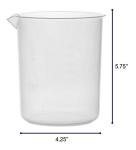 EISCO 1000ml Plastic Beaker with Tapered Spout