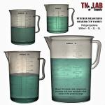 5000ml Polypropylene Graduated Beaker Pitcher