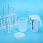 PATIKIL 1000ml Plastic Graduated Beaker with Lid