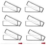 OLYCRAFT 6PCS Borosilicate Glass Petri Dishes