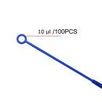 100pcs 10ul Disposable Inoculating Loops