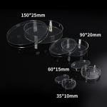 Biologix Plastic Petri Dish Set, 10 Count