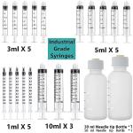 20 Pack Glue Dispenser with Various Bottle Sizes