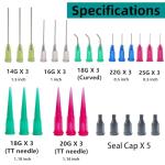 20 Pack Glue Dispenser with Various Bottle Sizes