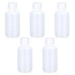 60ml Narrow Mouth Plastic Chemical Containers (5 Pcs)