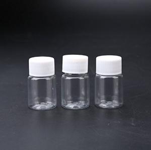 20PCS 15ML Graduated Plastic Lab Reagent Bottles
