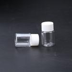 20PCS 15ML Graduated Plastic Lab Reagent Bottles