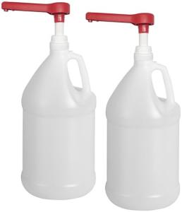 Rani 1 Gallon HDPE Plastic Jugs - Pack of 2