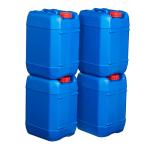 Hudson 5 Gallon Blue Handled Containers, 4 Pack